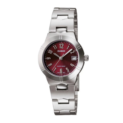 RELOJ CASIO DAMA LTP-1241D-4A2DF ORIINAL ROSADO | SKU: CAS-195