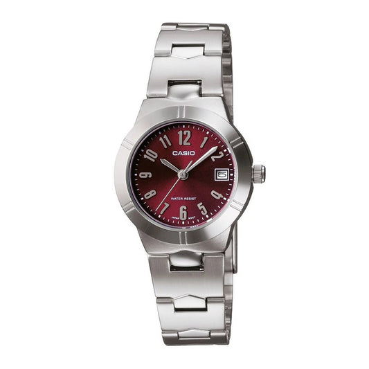 RELOJ CASIO DAMA LTP-1241D-4A2DF ORIINAL ROSADO | SKU: CAS-195
