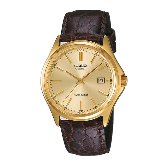 RELOJ CASIO MTP-1183Q-9ADF ORIGINAL DORADO | SKU: CAS-111