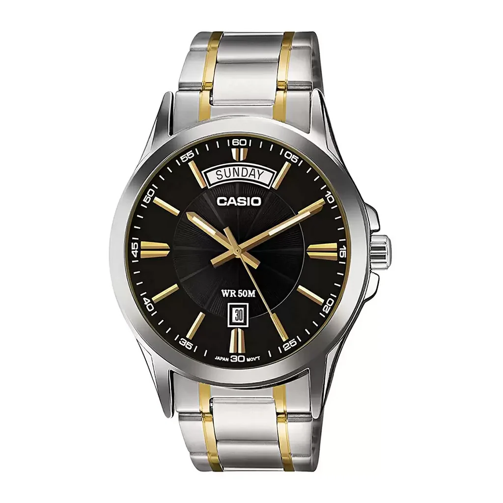 RELOJ CASIO MTP-1381G-1AVDF ORIGINAL PLATEADO | SKU: CAS-106