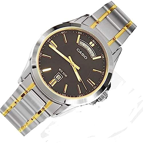 RELOJ CASIO MTP-1381G-1AVDF ORIGINAL PLATEADO | SKU: CAS-106