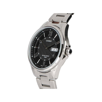 RELOJ CASIO MTP-1384D-1AVDF ORIGINAL NEGRO | SKU: CAS-133