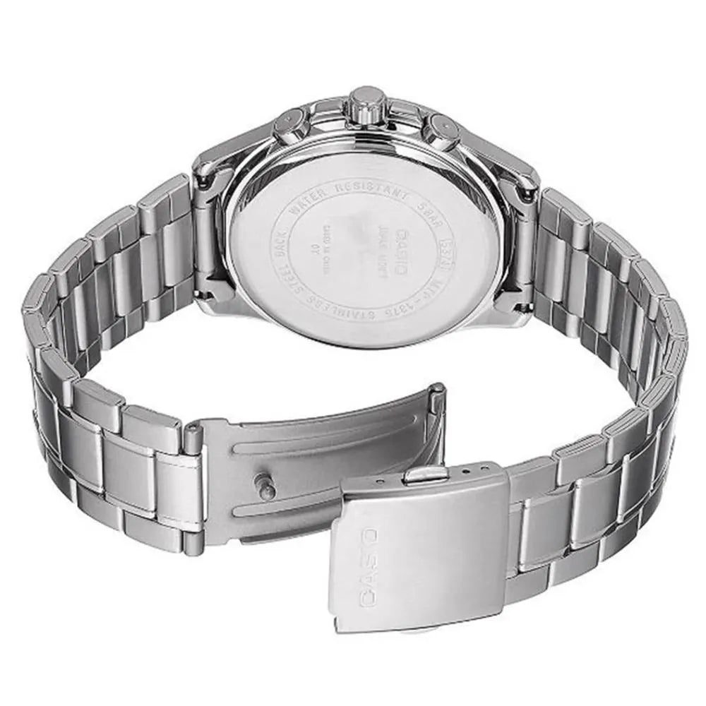 RELOJ CASIO MTP-1384D-1AVDF ORIGINAL NEGRO | SKU: CAS-133