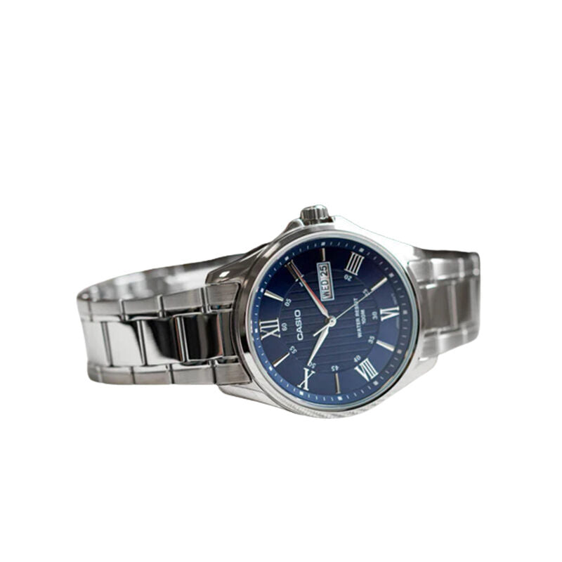RELOJ CASIO MTP-1384D-2AVDF ORIGINAL AZUL | SKU: CAS-134 para hombre