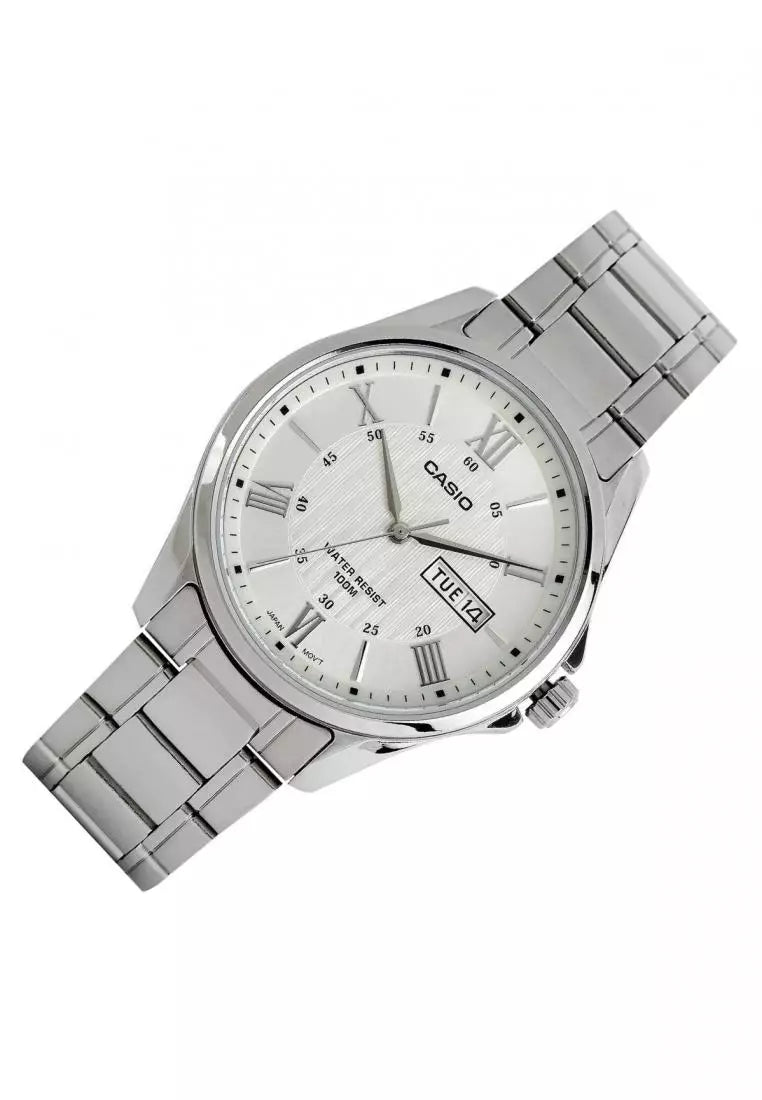 RELOJ CASIO MTP-1384D-7AVDFORIGINAL BLANCO | SKU: CAS-136 para hombre