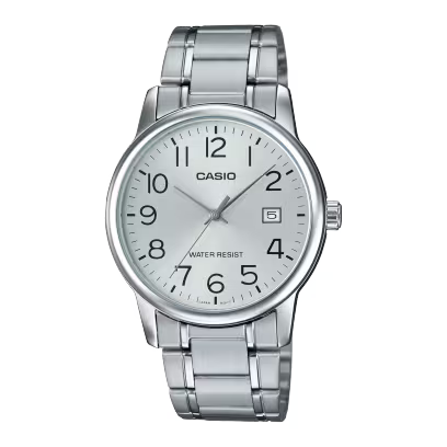 RELOJ CASIO MTP-V002D-7BUDF ORIGINAL BLANCO | SKU: CAS-137 para hombre