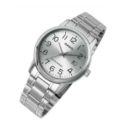 RELOJ CASIO MTP-V002D-7BUDF ORIGINAL BLANCO | SKU: CAS-137 para hombre