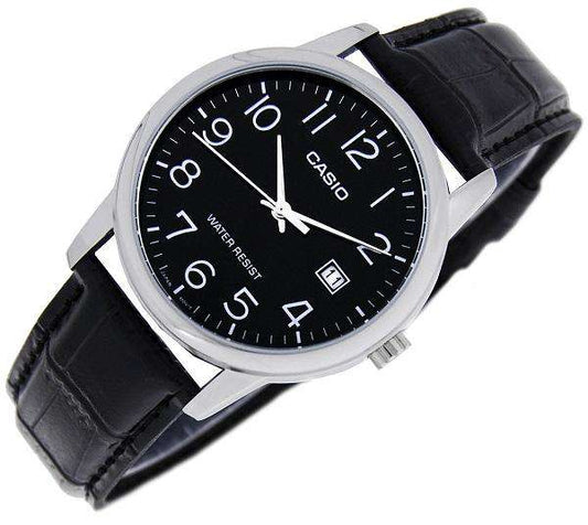 RELOJ CASIO MTP-V002L-1BUDF ORIGINAL NEGRO | SKU: CAS-122