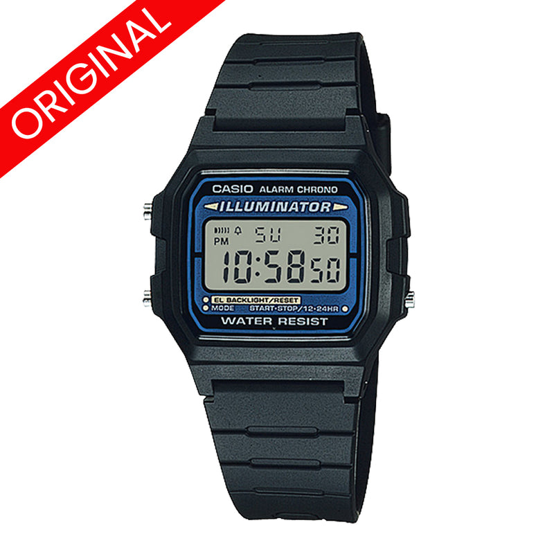 RELOJ CASIO NEGRO F-91WM-1B | CAS-1 - CAS-6-4
CASUAL PARA HOMBRE