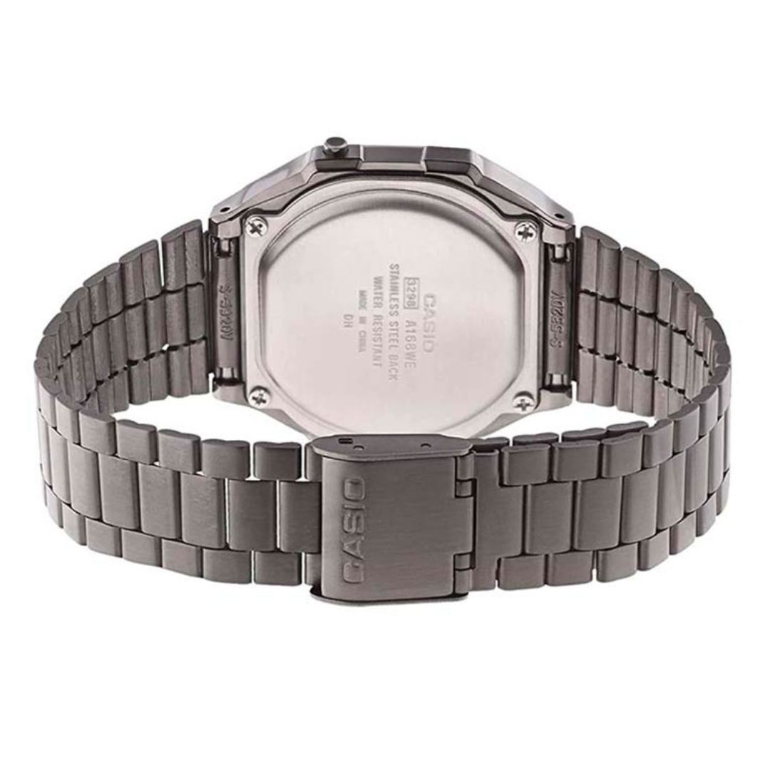 RELOJ_CASIO_ORIGINAL_A168WGG-1BDF_PLATEADO_CAS-150 unisex