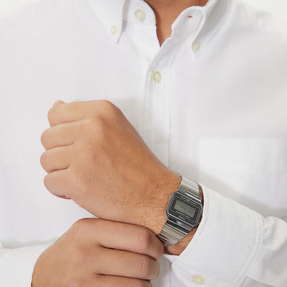 RELOJ_CASIO_ORIGINAL_A700WEV-7ADF_PLATEADO_CAS-151 unisex