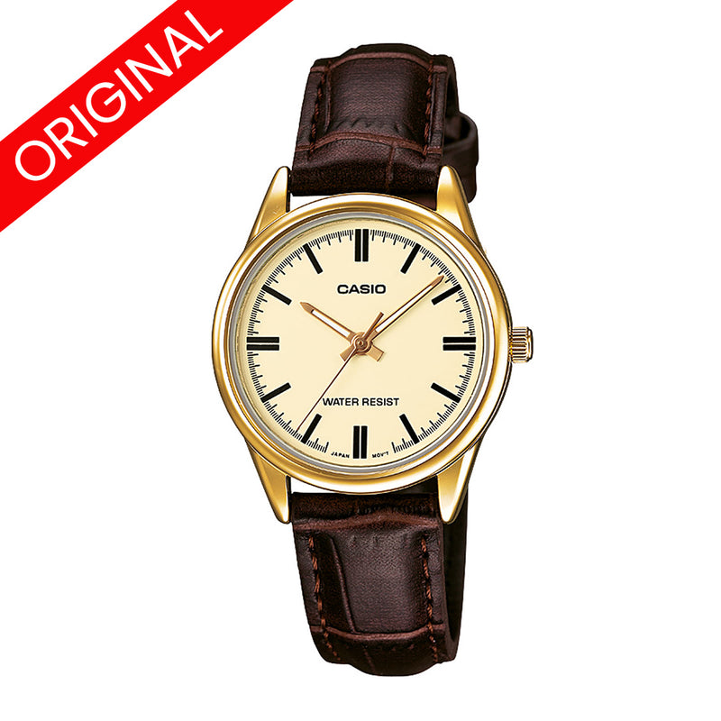 RELOJ CASIO ORIGINAL CASUAL PARA MUJER | LTP-V005GL-9B