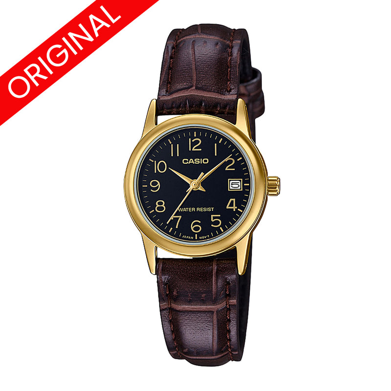 RELOJ CASIO ORIGINAL CASUAL PARA MUJER | LTP-V005GL-9B