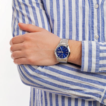 RELOJ CASIO ORIGINAL AZUL MTP-1239D | CAS-55 PARA HOMBRE