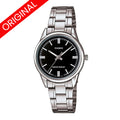 RELOJ CASIO ORIGINAL ELEGANTE PLATEADO PARA MUJER | LTP-V005D