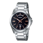 RELOJ_CASIO_ORIGINAL_MTP-1370D-1A2VDF_NEGRO_CAS-128 para Hombre
