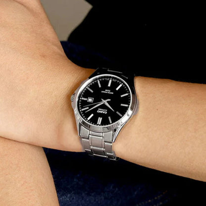 RELOJ_CASIO_ORIGINAL_MTS-115D-1AVDF_PLATEADO_CAS-130_ para Hombre