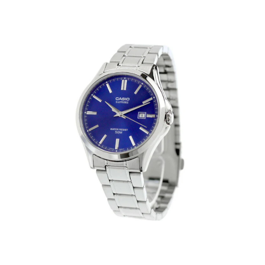 RELOJ_CASIO_ORIGINAL_MTS-115D-2A1VDF_PLATEADO_CAS-131 para Hombre