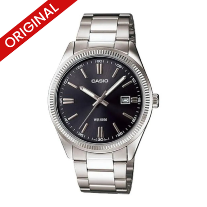 RELOJ CASIO ORIGINAL NEGRO MTP-1302D | CAS-99 PARA HOMBRE 