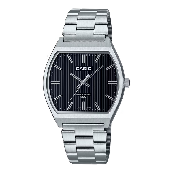 RELOJ CASIO ORIGINAL NEGRO MTP-B140D CAS-87 PARA HOMBRE