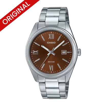 RELOJ CASIO ORIGINAL ROJO MTP-1302D | CAS-102 PARA HOMBRE