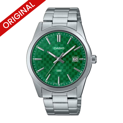 RELOJ CASIO ORIGINAL VERDE MTP-VD03D | CAS-96 PARA HOMBRE