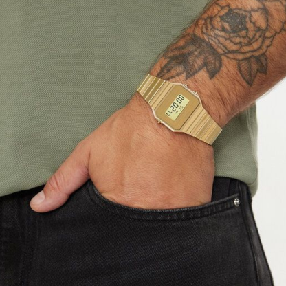 RELOJ_CASIO_ORIGINAL_VINTAGE_A700WEVG-9ADF_DORADO_CAS-152 Unisex