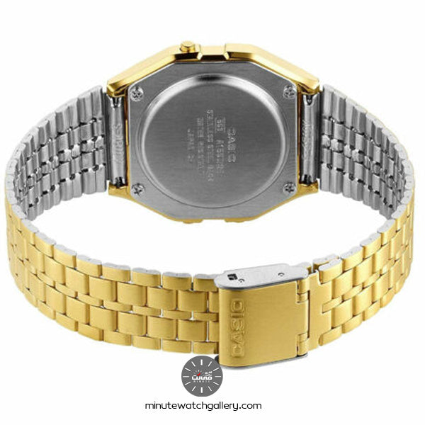 RELOJ CASIO UNISEX DORADO  A159WGEA-1D  CAS-14 (3)