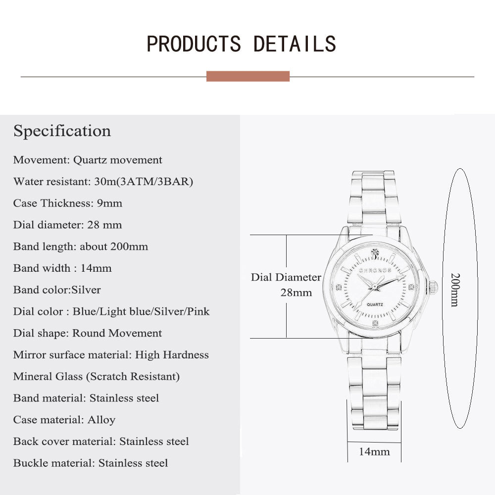 RELOJ CHRONOS ORIGINAL - ELEGANTE PLOMO Y NEGRO | CHR-10 (3)