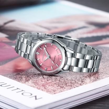 RELOJ CHRONOS ORIGINAL - PLOMO Y ROSA | CHR-7 (2)
