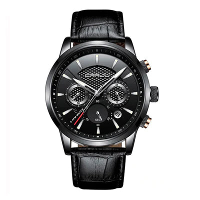 RELOJ CRRJU ORIGINAL CASUAL MARRÓN Y NEGRO PARA HOMBRE | CRR-1 I CRR-2