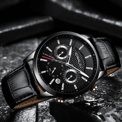 RELOJ CRRJU ORIGINAL CASUAL MARRÓN Y NEGRO PARA HOMBRE | CRR-1 I CRR-2