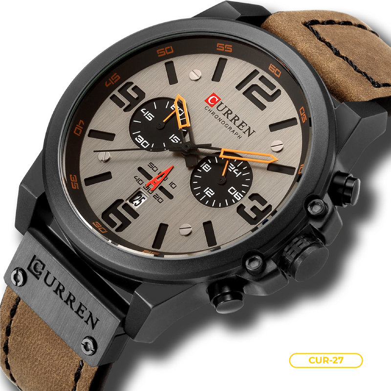 RELOJ CURREN - MILITAR TIERRA | CUR-27 (3)