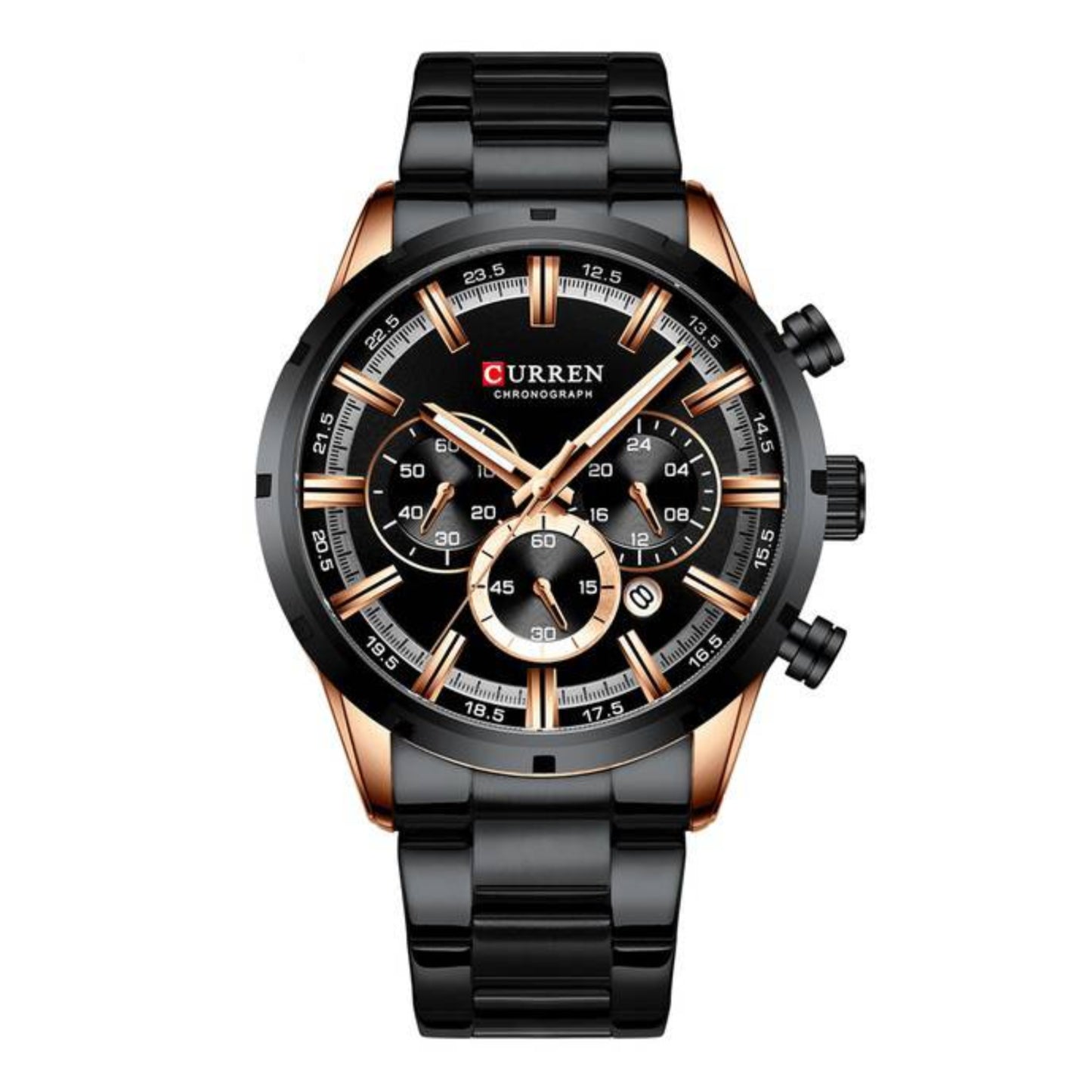 RELOJ CURREN 8355 CASUAL NEGRO CUR-142