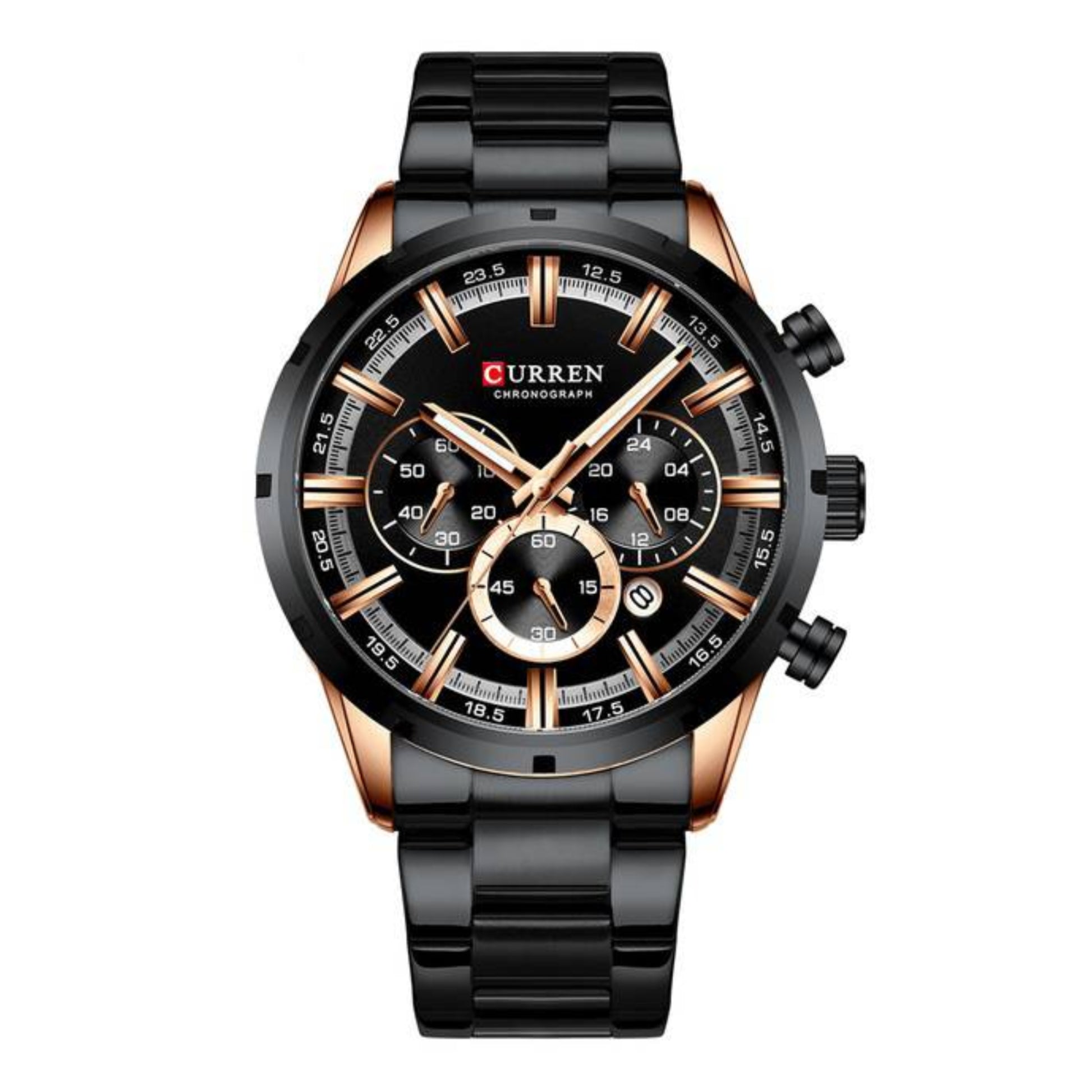 RELOJ CURREN 8355 CASUAL NEGRO CUR-142