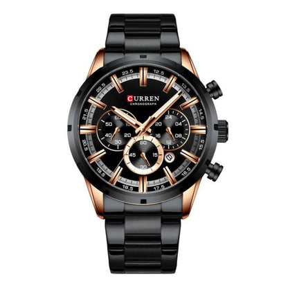 RELOJ CURREN 8355 CASUAL NEGRO CUR-142