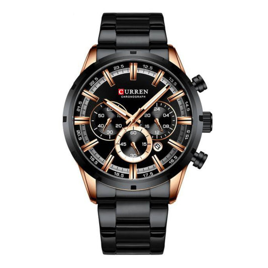 RELOJ CURREN 8355 CASUAL NEGRO CUR-142