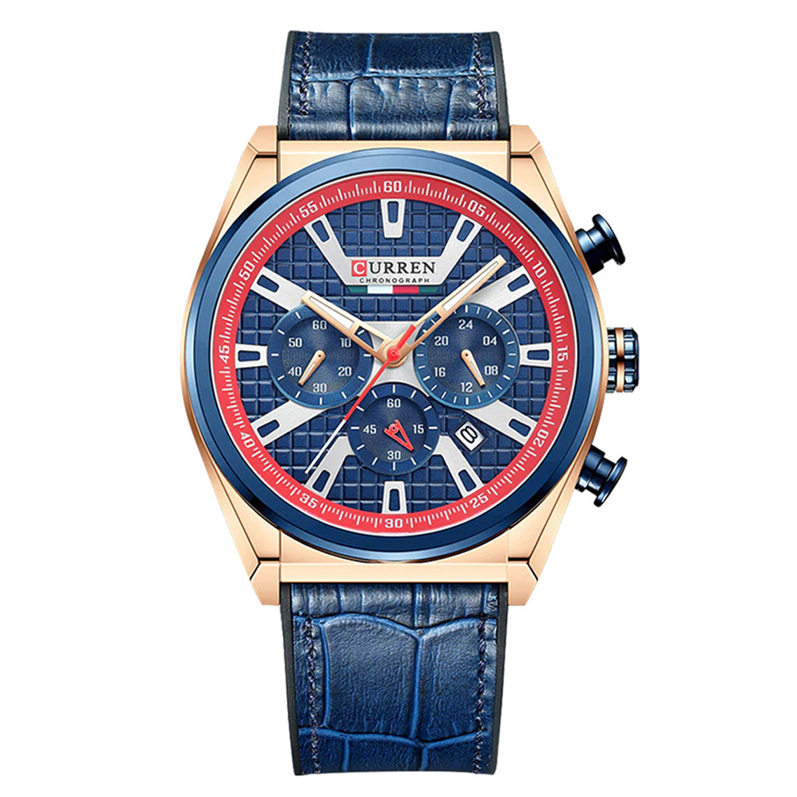 RELOJ CURREN ORIGINAL - CASUAL AZUL 8392 | CUR-80 PARA HOMBRE