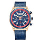 RELOJ CURREN ORIGINAL - CASUAL AZUL 8392 | CUR-80 PARA HOMBRE