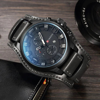 RELOJ CURREN ORIGINAL - CASUAL MARRON - NEGRO 8225 | CUR-13, CUR-14, CUR-15, CUR-16, CUR-17-11