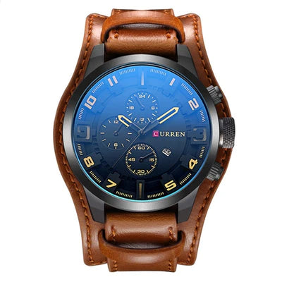 RELOJ CURREN ORIGINAL - CASUAL MARRON - NEGRO 8225 | CUR-13, CUR-14, CUR-15, CUR-16, CUR-17-13