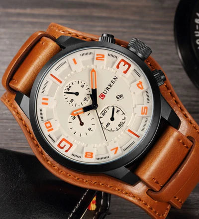 RELOJ CURREN ORIGINAL - CASUAL MARRON - NEGRO 8225 | CUR-13, CUR-14, CUR-15, CUR-16, CUR-17-2