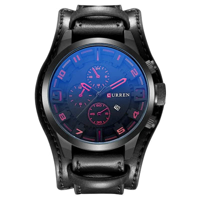 RELOJ CURREN ORIGINAL - CASUAL MARRON - NEGRO 8225 | CUR-13, CUR-14, CUR-15, CUR-16, CUR-17-4