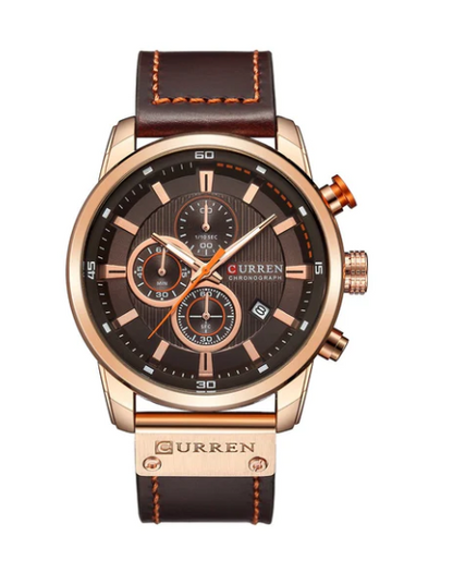 RELOJ CURREN ORIGINAL - CASUAL MARRON 8291 PARA HOMBRE  | CUR-38 | CUR-44 | CUR-101