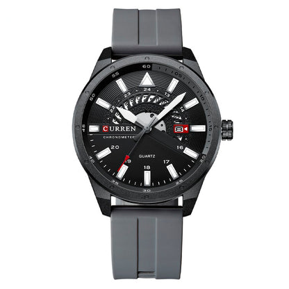 RELOJ CURREN ORIGINAL CASUAL AZUL PLOMO Y DORADO| CUR-98 | CUR-99 | CUR-100 (4)