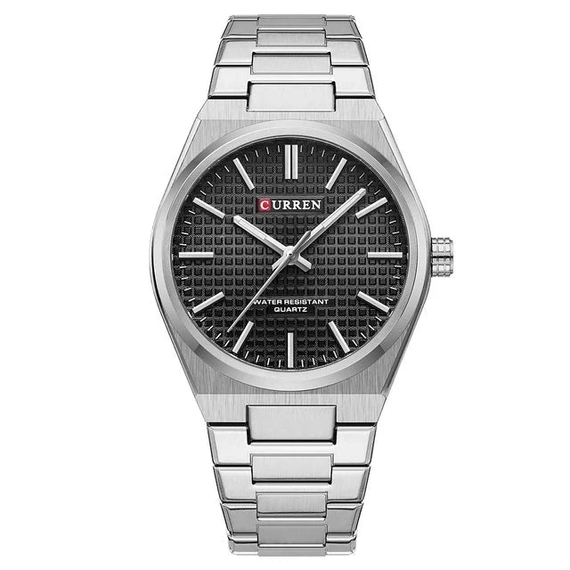 RELOJ CURREN ORIGINAL ELEGANTE PLATEADO PARA HOMBRE 8439 | CUR-129 | CUR-130 | CUR-131