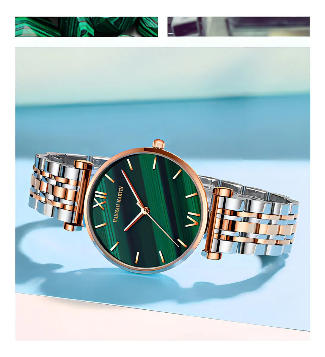 RELOJ HANNAH MARTIN HM -1522 VERDE | HAN-57