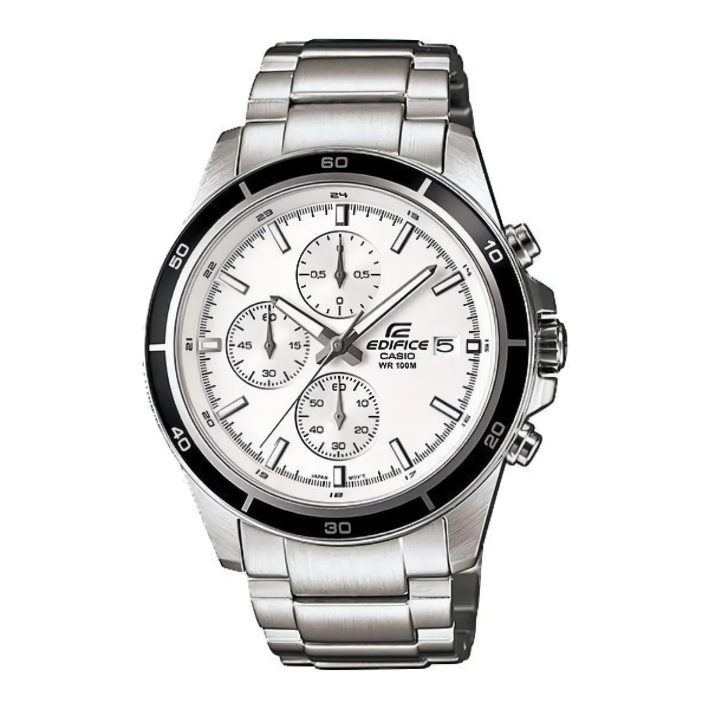 RELOJ EDIFICE EFR-526D-7AVUDF | EDI-OG-10 CASUAL - COLOR PLATEADO BLANCO