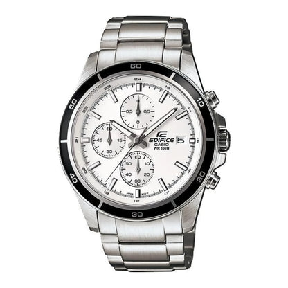 RELOJ EDIFICE EFR-526D-7AVUDF | EDI-OG-10 CASUAL - COLOR PLATEADO BLANCO