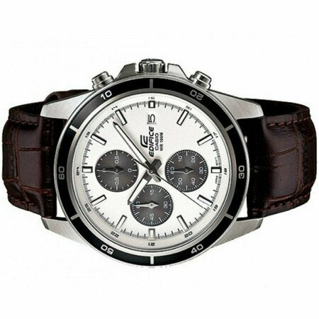 RELOJ EDIFICE EFR-526L-7A | EDI-OG-6 - CASAUL- COLOR BLANCO - MARRÓN